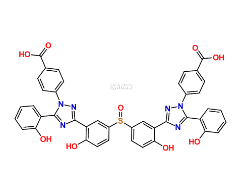 CAS No.: 1688656-84-9 - Deferasirox sulfoxide dimer