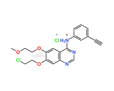 CAS No.: 183320-19-6 - Erlotinib 7-O-Chloroethyl Analog