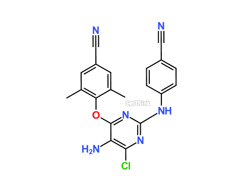 CAS No.: 269055-78-9 - Des(6-amino-5-bromo)-5-amino-6-chloro Etravirine