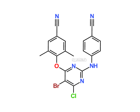 CAS No.: 269055-76-7 - 6-Desamino 6-Chloro Etravirine