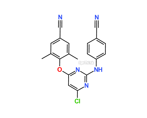 CAS No.: 1070377-34-2 - 6-Desamino 5-Desbromo 6-Chloro Etravirin