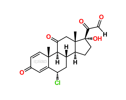 CAS No.: NA - 21-Dehydro-6α-chloro Prednisone