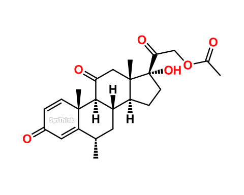 CAS No.: 115321-98-7 - 6α-Methyl Prednisone 21-Acetate