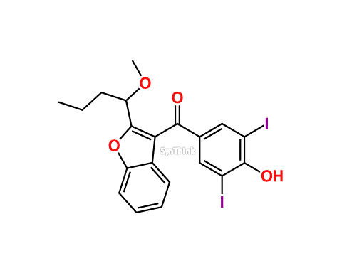 CAS No.: 1391054-75-3 - Des-O-[2-(diethylamino)ethyl]-1-methoxy Amiodarone