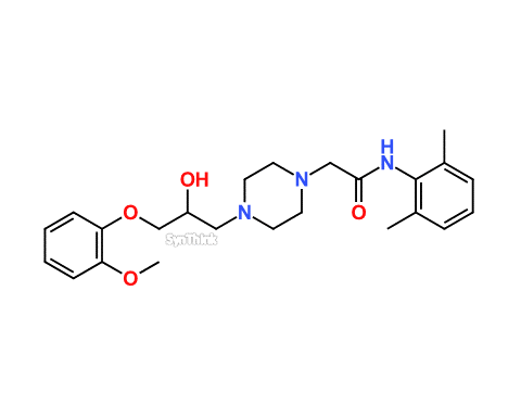 CAS No.: 95635-55-5(base);95635-56-6(dihydrochloridesalt) - Ranolazine