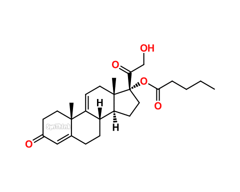 CAS No.: NA - Δ9(11)-Hydrocortisone-17-valerate