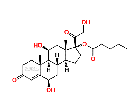 CAS No.: NA - 6(α/β)-Hydroxy-hydrocortisone-17-valerate