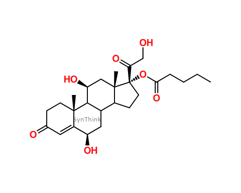 CAS No.: NA - 6-β-Hydroxy-hydrocorti-17-valerate