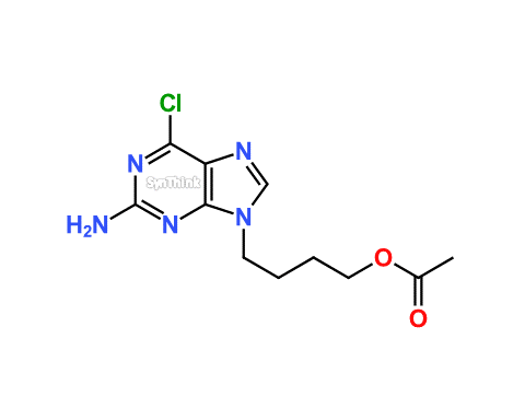 CAS No.: NA - 4-(2-Amino-6-chloro-9H-purin-9-yl)butyl acetate