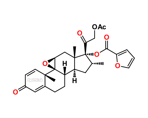 CAS No.: 109183-56-4 - 21-Acetyloxy Deschloromometasone Furoate 9