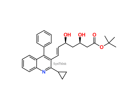 CAS No.: NA - Pitavastatin Desfluoro t-Butyl Ester