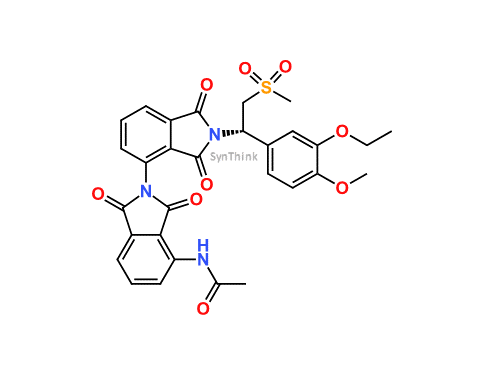 CAS No.: NA - (2'S)-2'-[(1S)-1-(3-Ethoxy-4-methoxyphenyl)-2-(methylsulfonyl)ethyl]-4-acetylamino-2