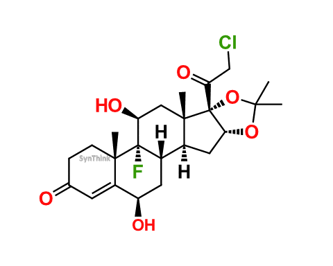 CAS No.: NA - 6β-Hydroxy Halcinonide