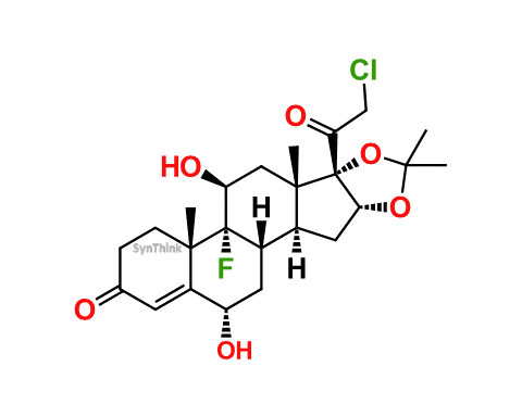 CAS No.: NA - 6α-Hydroxy Halcinonide