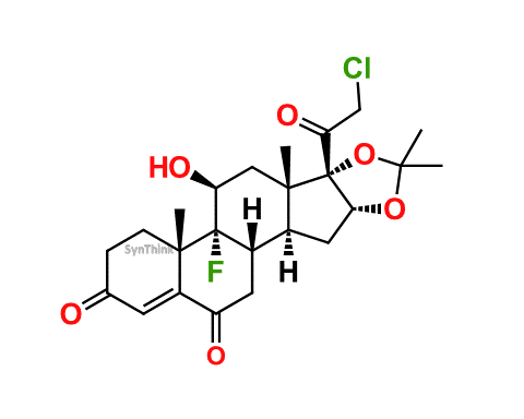 CAS No.: NA - 6-Keto Halcinonide