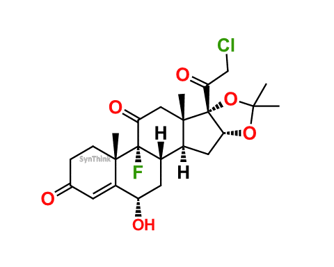 CAS No.: NA - 6-Hydroxy 11-keto Halcinonide