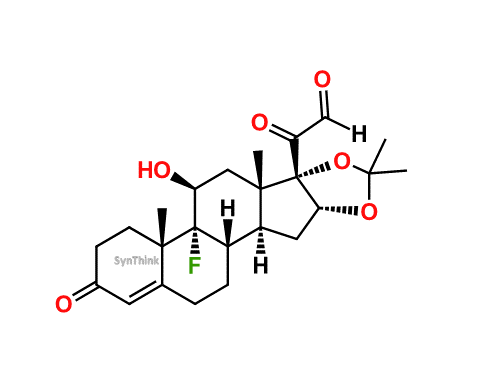 CAS No.: NA - 21-Aldehyde Halcinonide