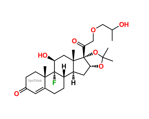 CAS No.: NA - 21-oxy-2-propanol Halcinonide