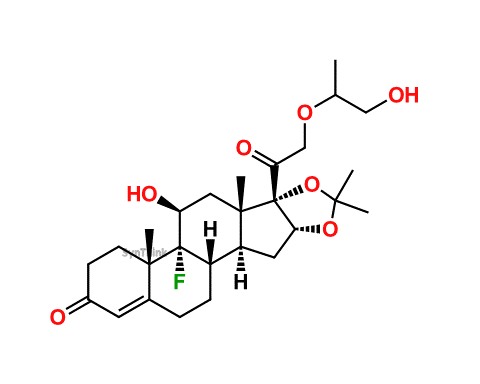 CAS No.: NA - 21-oxy-1-propanol Halcinonide