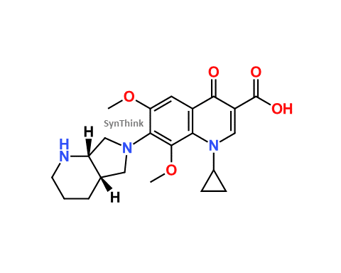 CAS No.: 1029364-73-5 - Moxifloxacin EP Impurity B