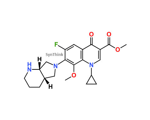 CAS No.: 721970-35-0 - Moxifloxacin Methyl Ester