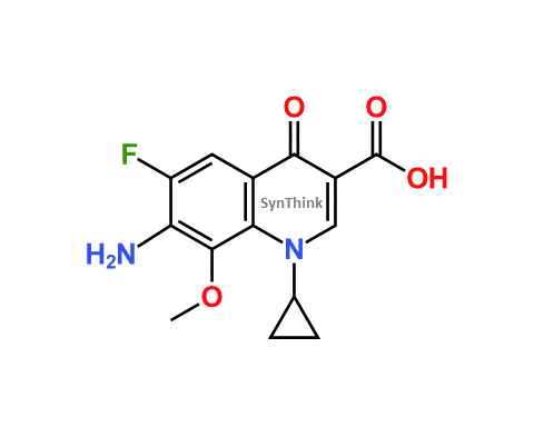 CAS No.: 172426-88-9 - Moxifloxacin 7-Amino Impurity