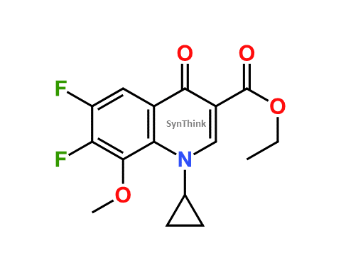 CAS No.: 112811-71-9 - Moxifloxacin Difluoro Methoxy Ethyl Ester