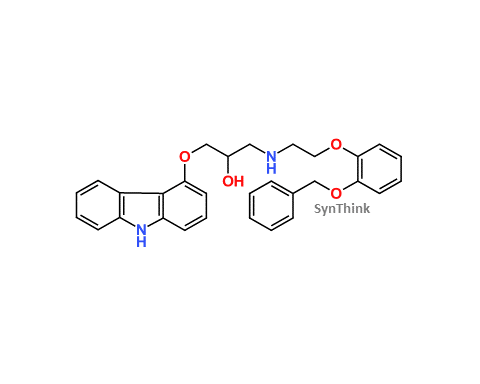 CAS No.: 72955-92-1 - Carvedilol O-Desmethyl O-Benzyl Impurity