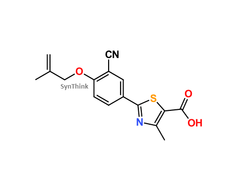 CAS No.: 1346238-12-7 - 2-(4-(2-methylallyloxy)-3-cyanophenyl)-4-methylthiazole-5-carboxylic acid