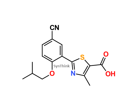 CAS No.: NA - 2-(5-Cyano-2-isobutoxyphenyl)-4-methyl-1