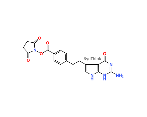 CAS No.: 204257-65-8 - 4-[2’-(7’’-Deazaguanine)ethyl]benzoic Acid N-Hydroxysuccinimide Ester