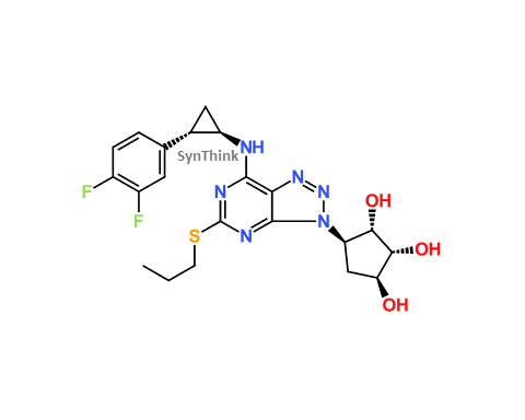 CAS No.: 220347-05-7 - Ticagrelor Deshydroxyethyl Impurity