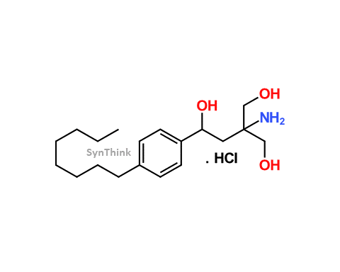 CAS No.: 268557-51-3(HCl);162361-49-1(Base) - 4-Hydroxy Fingolimod Impurity