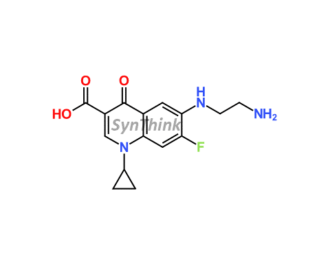 CAS No.: 528851-30-1 - Ciprofloxacin 7-Chloro-6-Desethylene Impurity