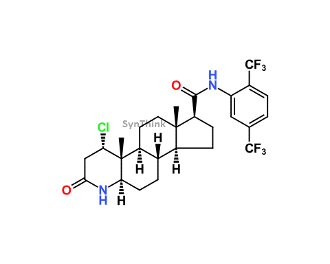 CAS No.: 1365545-42-1 - 1-Chloro Dutasteride; Dutasteride EP Impurity F