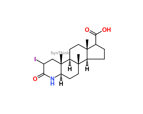 CAS No.: NA - 2-Iodo 17-carboxylic acid Dutasteride