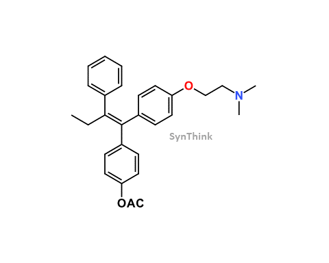 CAS No.:  76117-70-9 - (E)-4-Acetoxy Tamoxifen