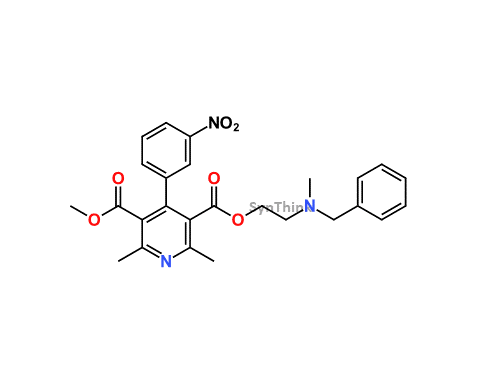 CAS No.:  59875-58-0(FreeBase);1216817-27-4(HCl) - Dehydro Nicardipine; USP Nicardipine Related Compound B