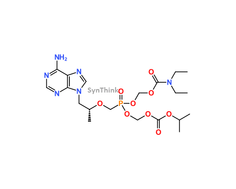 CAS No.: 1246812-23-6 - Tenofovir  Diethylcarbamoyl Impurity