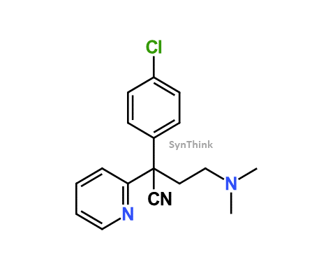 CAS No.: 65676-21-3 - Chlorpheniramine Nitrile Impurity 