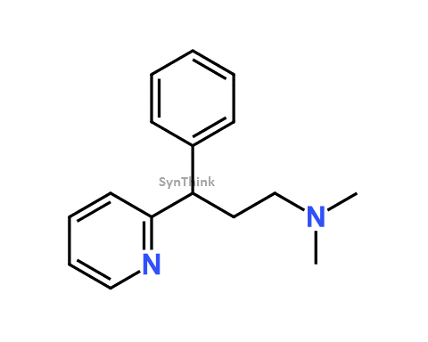 CAS No.: 132-20-7 (maleate salt); 86-21-5 (base) - Dexchlorpheniramine EP Impurity A