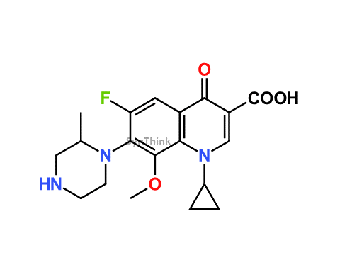CAS No.: 1029364-65-5 - Iso-Gatifloxacin; Gatifloxacin 2-Methyl Isomer