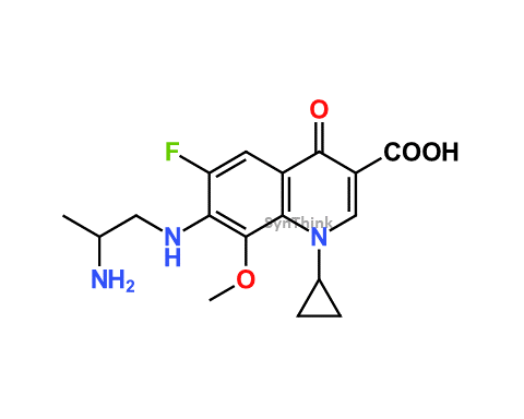 CAS No.: 172426-87-8 - Gatifloxacin Desethylene Impurity