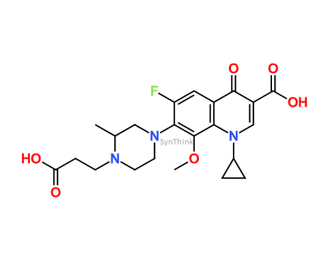 CAS No.: NA - Gatifloxacin Propionic Acid Analog
