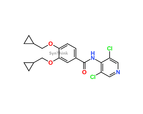 CAS No.: 1391052-24-6 - Roflumilast Dicyclopropylmethoxy Impurity