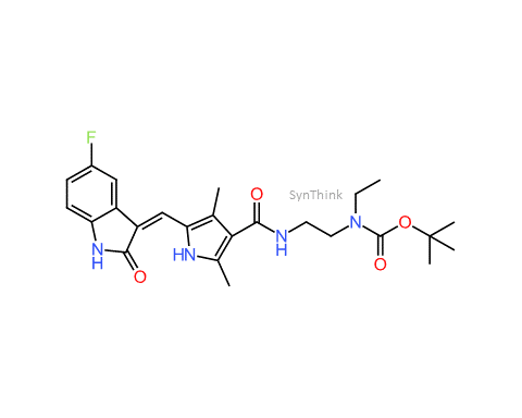 CAS No.: 1246833-23-7 - N-Desethyl N-Butoxycarbonyl Sunitinib