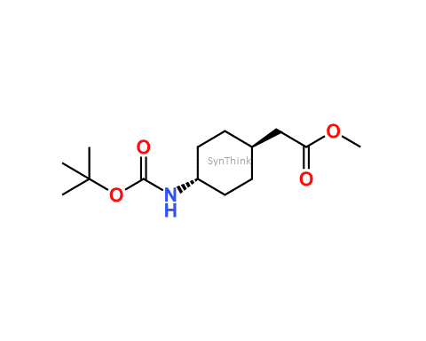 CAS No.: 215789-45-0 - trans-2-[4-[(tert-Butoxycarbonyl)amino]cyclohexyl]acetic Acid Methyl Ester