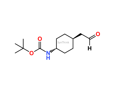 CAS No.: 215790-29-7 - N-[trans-4-(2-Oxoethyl)cyclohexyl]carbamic Acid 1