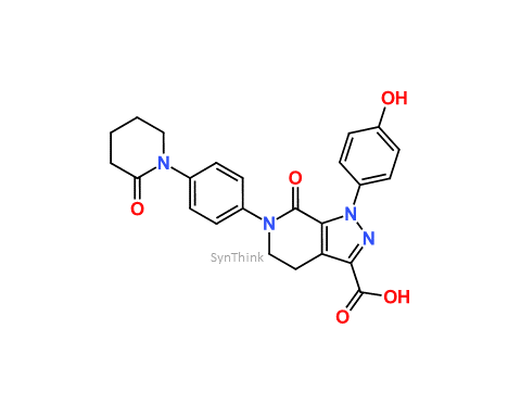 CAS No.: NA - Apixaban Carboxylic Acid O-Desmethyl Impurity