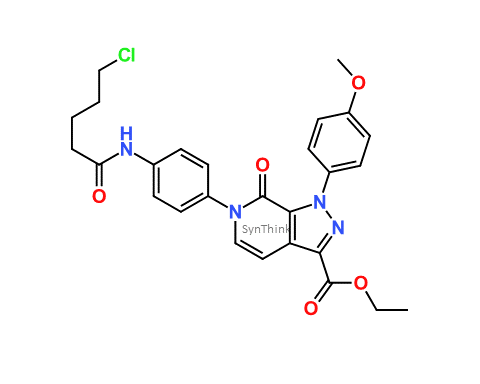 CAS No.: NA - Chloropentanamide Ethyl Ester Apixaban Impurity